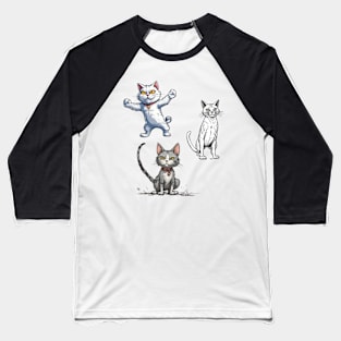 Strong independent cats Baseball T-Shirt